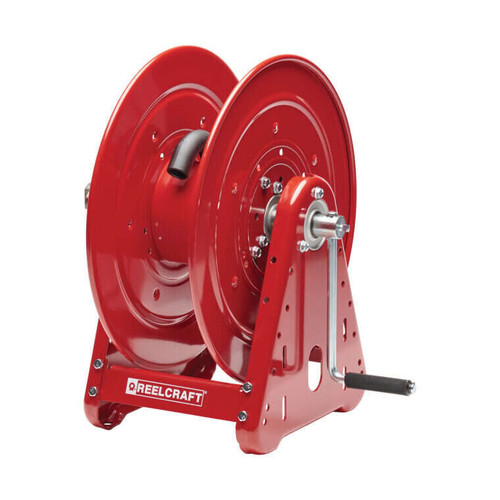 CA33106 L Hose Reel, 3/4 x 50 ft - QS123 Hand Crank No Hose, 1000