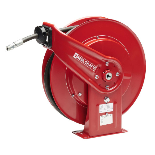 7850 OMP Hose Reel, 1/2 x 50 ft - QS123 Oil with Hose, 3250 PSI