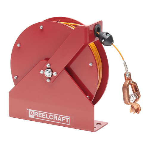 GHC3100 N Grounding Reel, Hand Crank - QS1 with Nylon Coated Cable, 100 ft