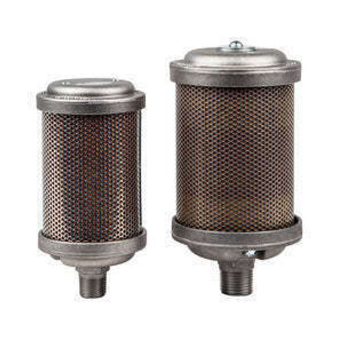 3133635 Muffler .5 inch, 150 PSI with Relief Valve 