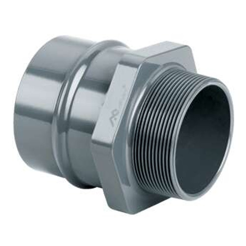 6517 63 mm - 2 1/2 inch Pipe To 2 inch Male NPT Adapter 