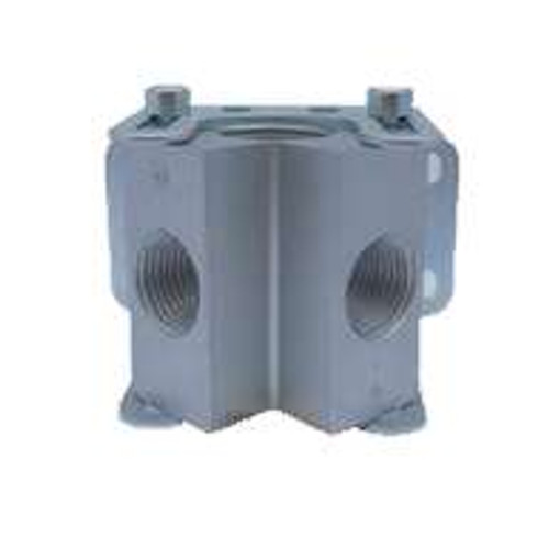 90601-2-MFD Outlet Manifold 1/2 inch In 2 X 1/2 inch NPT Female Outlets