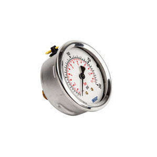 3160138 Gauge, Press 2-1/2In, 0-14Bar, 0-200PSIG, Pl 