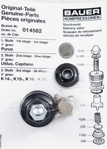 014582-BAUER Discharge Valve