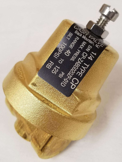 408275 Valve, Pressure Reg 100PSI