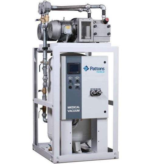 Pattons Medical Vacuum Oil-Less Rotary Vane Vacuum Pump Virtually No Routine Maintenance