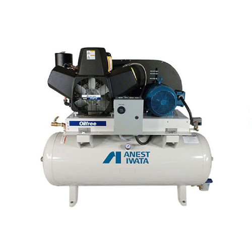 Anest Iwata Oil Free Reciprocating Compressors OFT Tank Mount Series