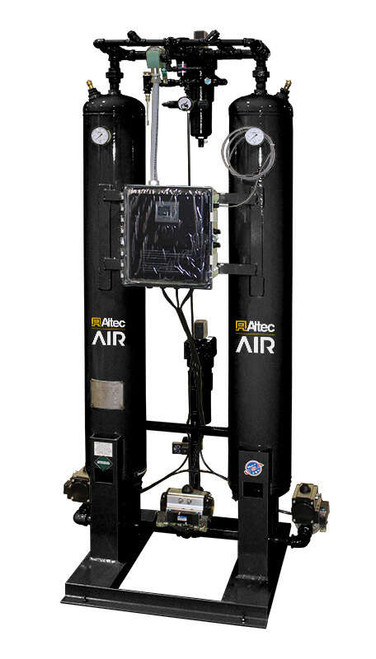 HHP-0250-1000-1-3 High Pressure Heatless Regenerative Desiccant Air Dryer 120 VAC, 1 Phase, 60Hz