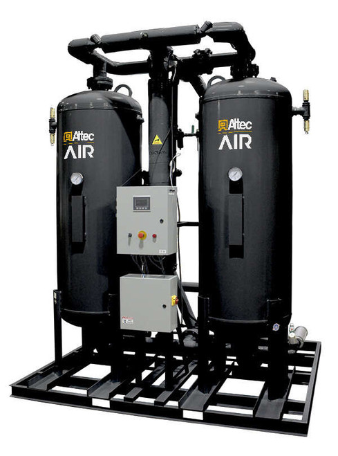 HRE-2500-4-EL Dual Tower Heat Regenerative Desiccant Air Dryer, 460V, 3 Ph, 60 Hz, 2500 SCFM