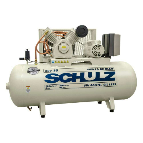 360HV15-1 230V, 3 HP, 1 Phase Oil Less Piston Air Compressor
