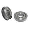 1601 Series Flanged Ball Bearing (1/2" ID x 1 1/8" OD, 5/16" Thickness) - 2 Pack