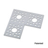 90° Flat Pattern Bracket A