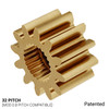 32P, 12 Tooth, 24T C1 Spline Servo Mount Gear (Metal)