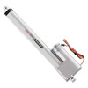 Heavy-Duty Linear Servo (Position Control, 12-24V, 33lb Thrust, 1.7"/sec, 10" Stroke)