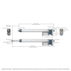 Heavy-Duty Linear Servo (Position Control, 12-24V, 33lb Thrust, 1.7"/sec, 12" Stroke)