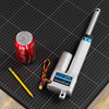Heavy-Duty Linear Servo (Position Control, 12-24V, 112lb Thrust, 0.6"/sec, 4" Stroke)