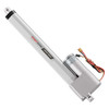 Heavy-Duty Linear Servo (Position Control, 12-24V, 112lb Thrust, 0.6"/sec, 10" Stroke)