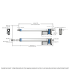 Heavy-Duty Linear Servo (Position Control, 12-24V, 112lb Thrust, 0.6"/sec, 12" Stroke)