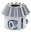 13 Tooth, 6mm D-Bore, 20 Pitch, Shaft Mount Bevel Gear