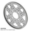 32 Pitch, 128 Tooth (1.00" Bore) Aluminum Hub Gears