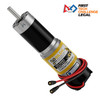 5202 Series Yellow Jacket Planetary Gear Motor (188:1 Ratio, 30 RPM, 3.3 - 5V Encoder)