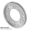 2302 Series Aluminum, MOD 0.8, Hub Mount Gear (32mm Bore, 80 Tooth)