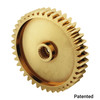 2305-0024-0040 - 2305 Series Brass, MOD 0.8, Servo Gear (24 Tooth Spline, 40 Tooth)