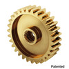 2305-0025-0030 - 2305  Series Brass, MOD 0.8, Servo Gear (25 Tooth Spline, 30 Tooth)