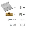3205-0003-0001 V-Guide Lead Screw Dolly Kit