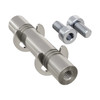 1523 Series Stainless Steel M4 x 0.7mm Standoff (8mm Diameter, 43mm Length)