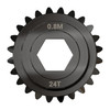 2317 Series MOD 0.8 Steel Miter Gear (Set-Screw, 8mm REX™ Bore, 24 Tooth)