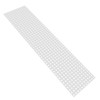 Clear Polycarbonate Grid Plate (1.5mm Thickness, 11 x 44 Hole, 88 x 352mm)