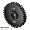 Slip-Fit Steel Pinion Gear (8mm REX® Bore, MOD 0.8, 40T)