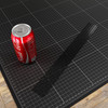 Transparent Black Polycarbonate Grid Plate (1.5mm Thickness, 5 x 44 Hole, 40 x 352mm)