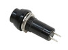 Momentary SPST Round Push Button Switch (Black)