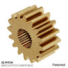 32P, 16 Tooth, 25T 3F Spline Servo Mount Gears