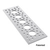 5 Hole Pattern Plate (1.50" x 4.50")