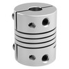 6mm to 0.250" Flexible Clamping Shaft Coupler