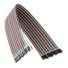 3804-2020-0050 - Male to Male Jumper Wire (Multicolor, 50cm Length) - 40 Pack 