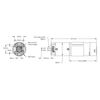 5204 Series Yellow Jacket Planetary Gear Motor (71.2:1 Ratio, 80mm Length 8mm REX™ Shaft, 84 RPM, 3.3 - 5V Encoder)