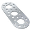 1105 Series Round-End Pattern Plate (3 Hole, 80mm Length)