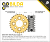 Worm Gear Set (28:1 Ratio, 6mm D-Bore Worm)