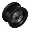 Dual-Bearing Timing Belt Idler Pulley (8mm REX™ Bore, 18.5mm Diameter, 9.5mm Inside Width)