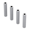 4mm ID Aluminum Spacer (8mm OD, 43mm Length) - 4 Pack