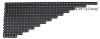 Plastic Flat Beam (25 Hole, 9.24" Length) - 2 Pack