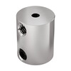 0.125" to 0.375" Set-Screw Shaft Coupler