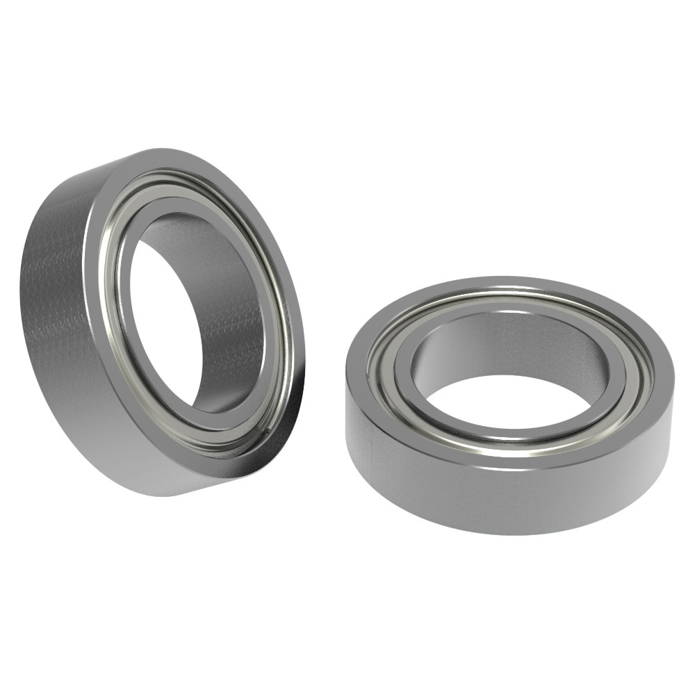 3/8" ID Non-Flanged Ball Bearing (5/8" OD, 5/32" Thickness) - 2 Pack