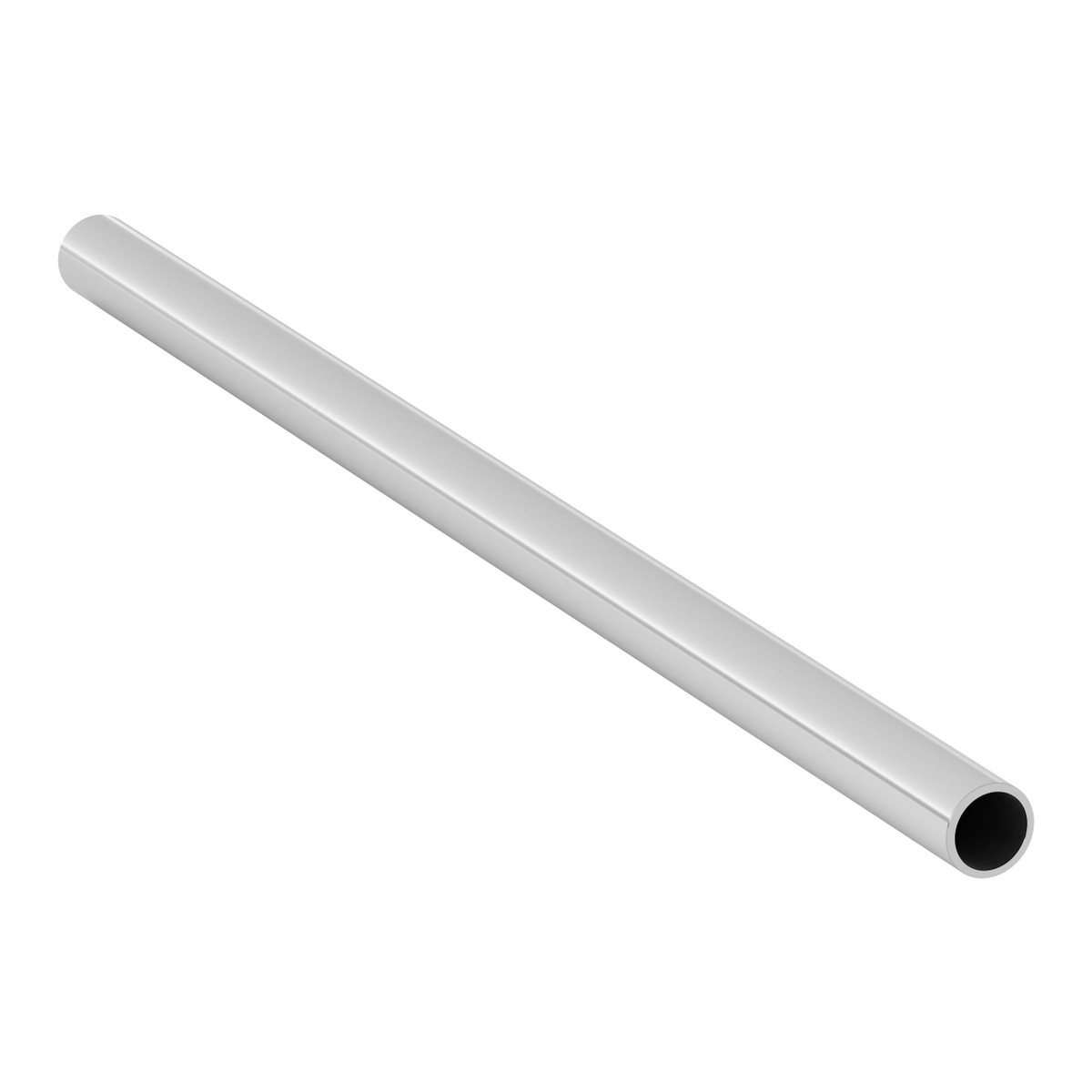 0.375" (3/8") x 8.00" Aluminum Tubing