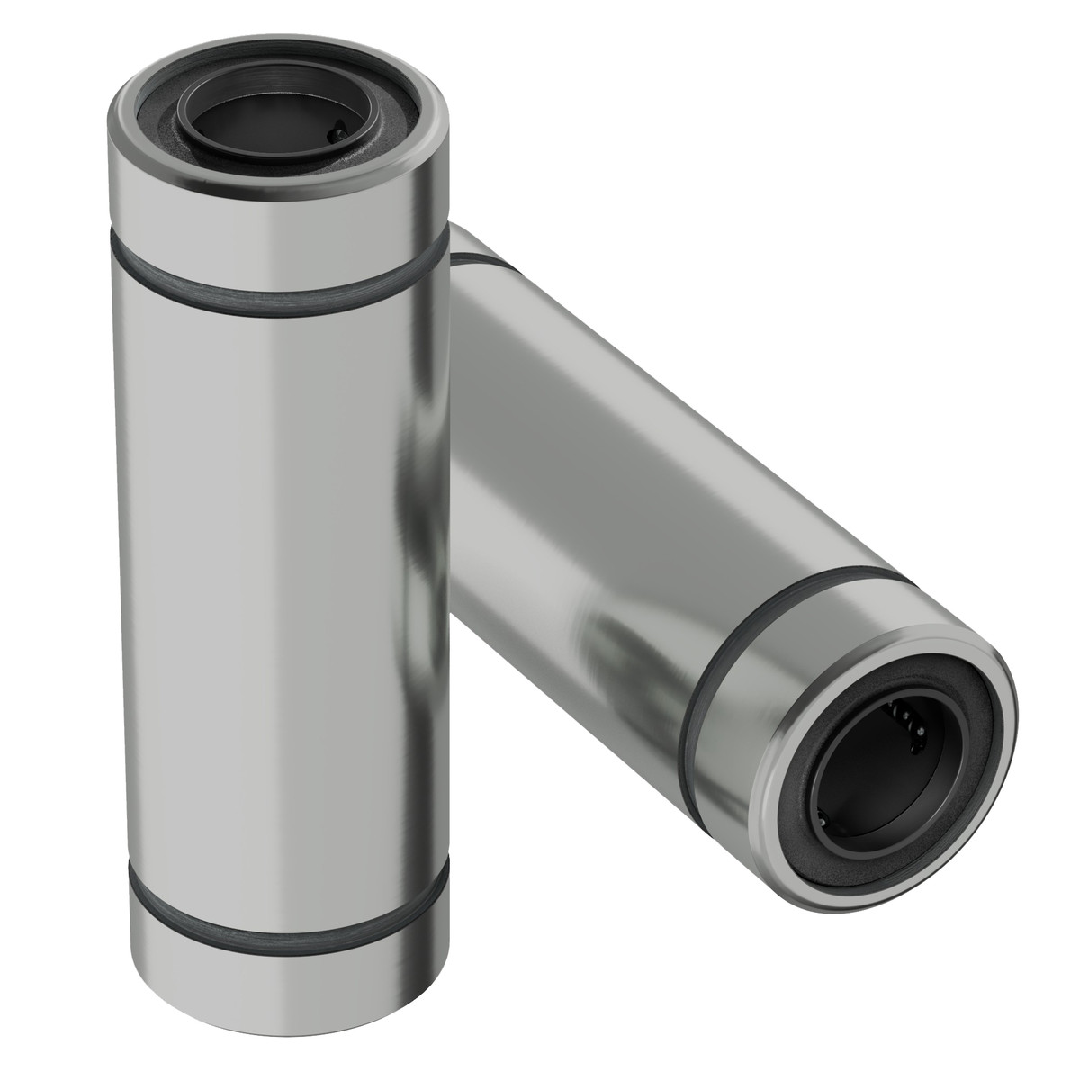 8mm ID Linear Ball Bearing (15mm OD, 45mm Length) - 2 Pack