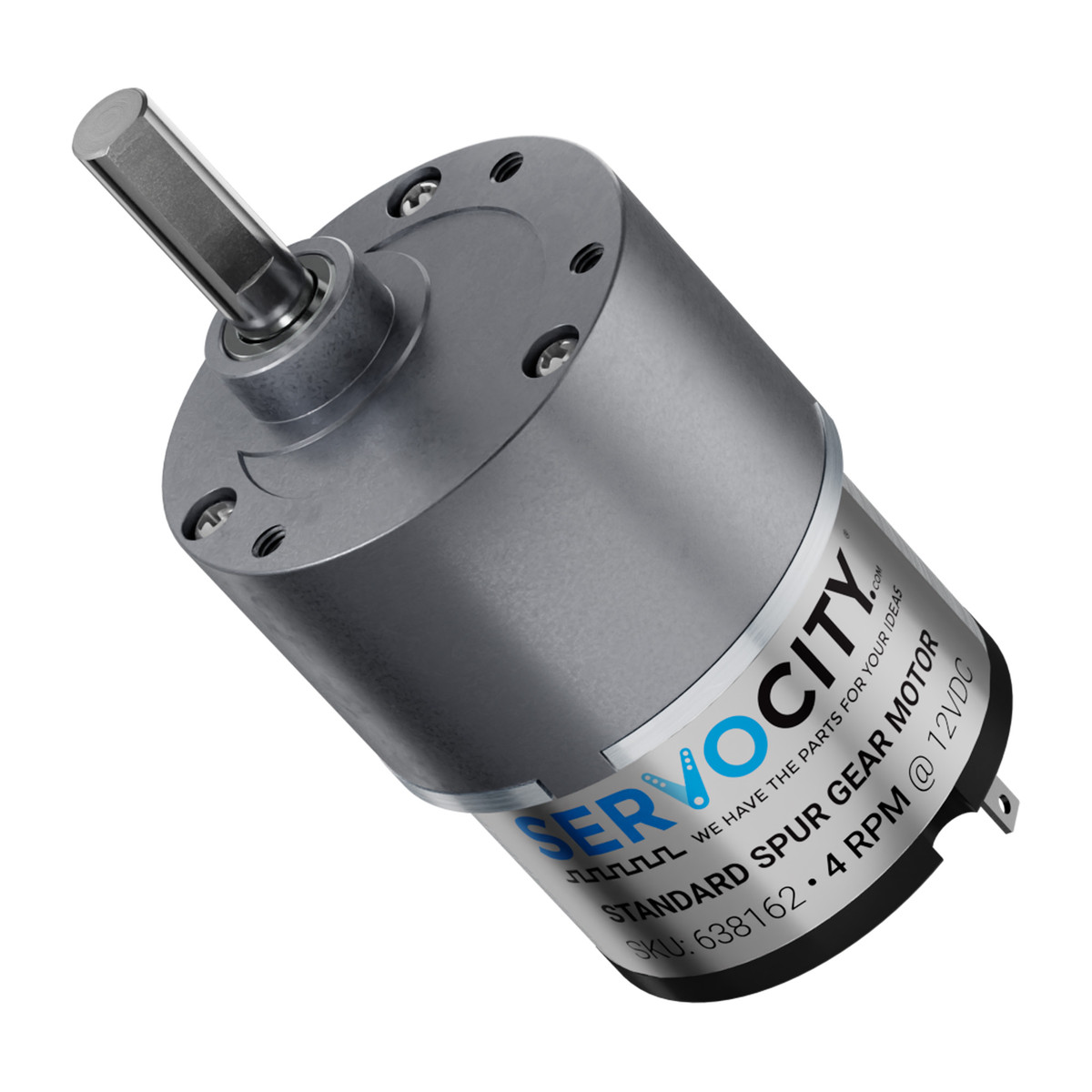 4 RPM Gear Motor